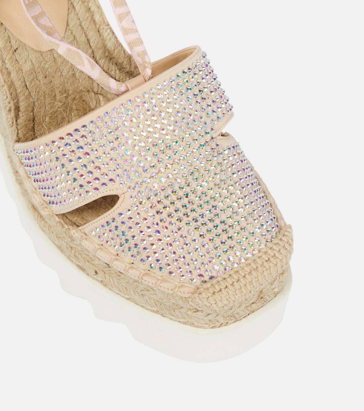 Stella McCartney ◆ Embellished Wedge Espadrilles Stella McCartney Embellished wedge espadrilles Stella McCartney