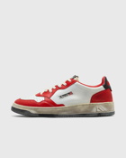 Autry Action Shoes Super Vintage Low Red/White - Mens - Lowtop