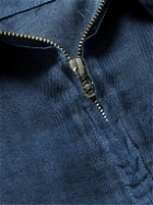 120% - Linen Jacket - Blue