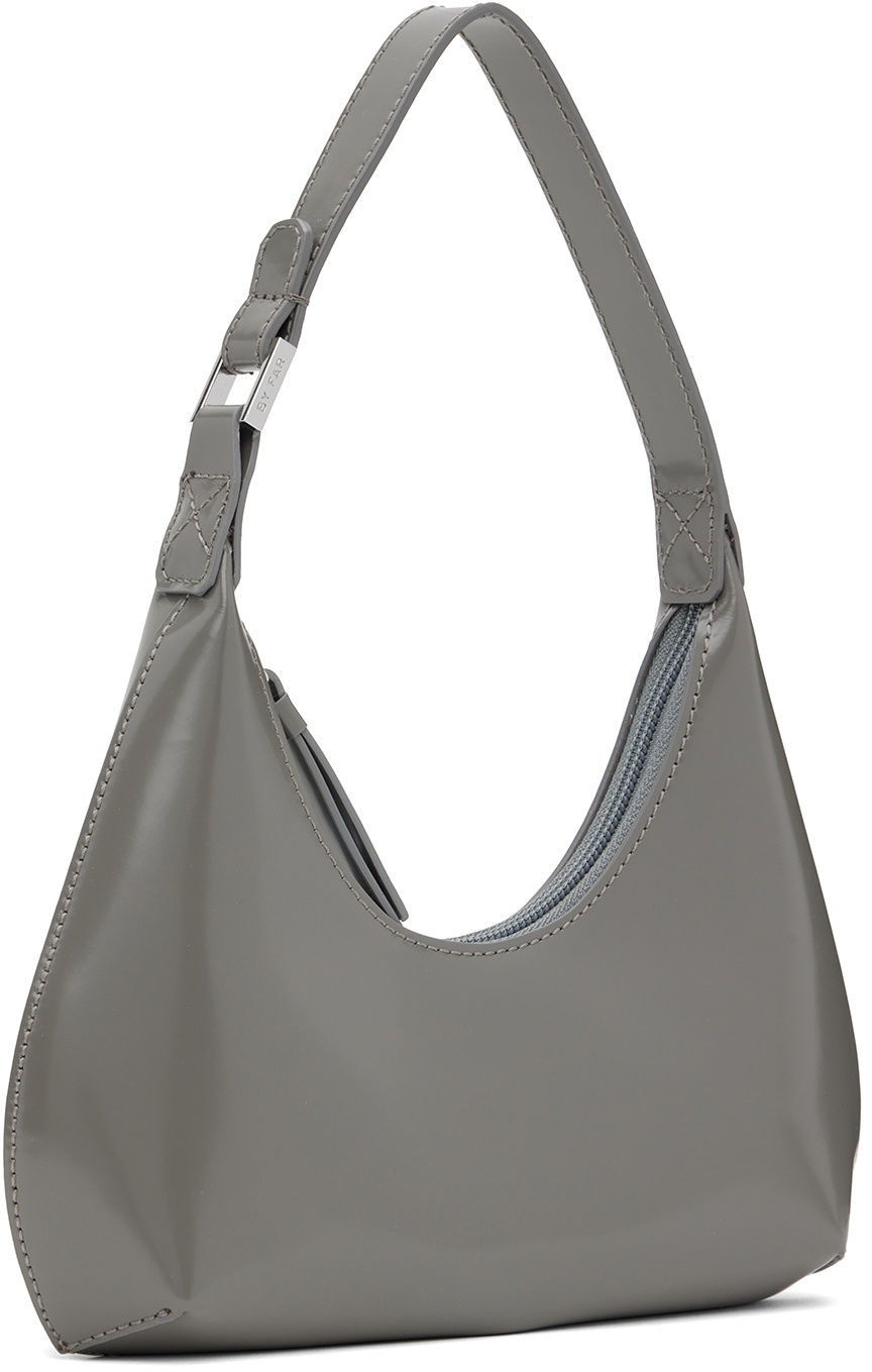 Amber Bag in Grey Leather