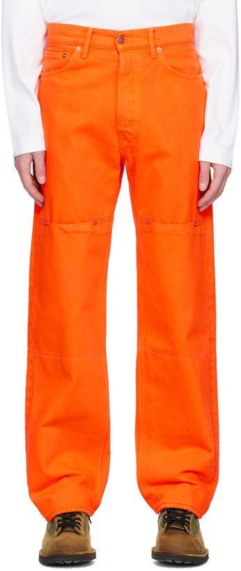 Photo: CARSON WACH Orange 'The Original 333' Jeans