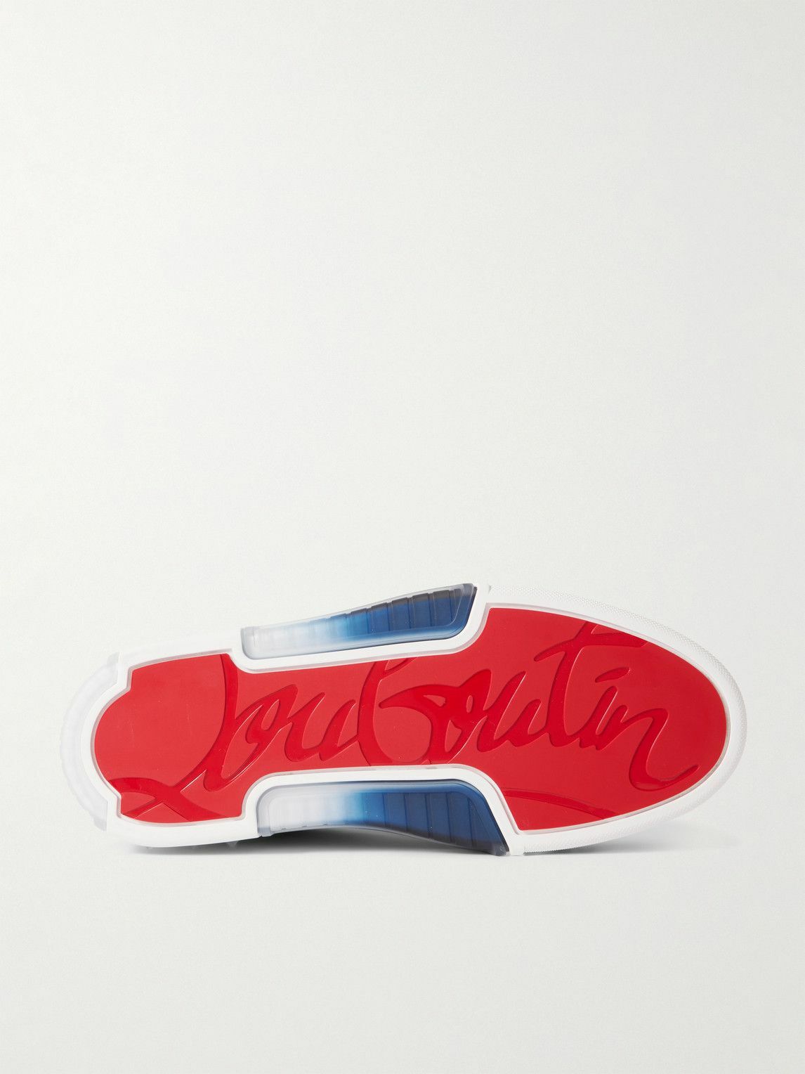 Christian Louboutin - Astroloubi Spiked Dégradé Denim and