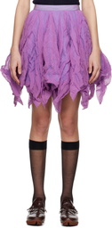 Kiko Kostadinov Purple Uhura Circle Midi Skirt