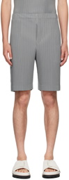 HOMME PLISSÉ ISSEY MIYAKE Gray Monthly Color May Shorts