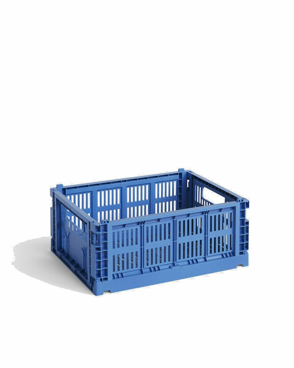 Photo: Hay Hay Colour Crate Medium Blue - Mens - Home Deco