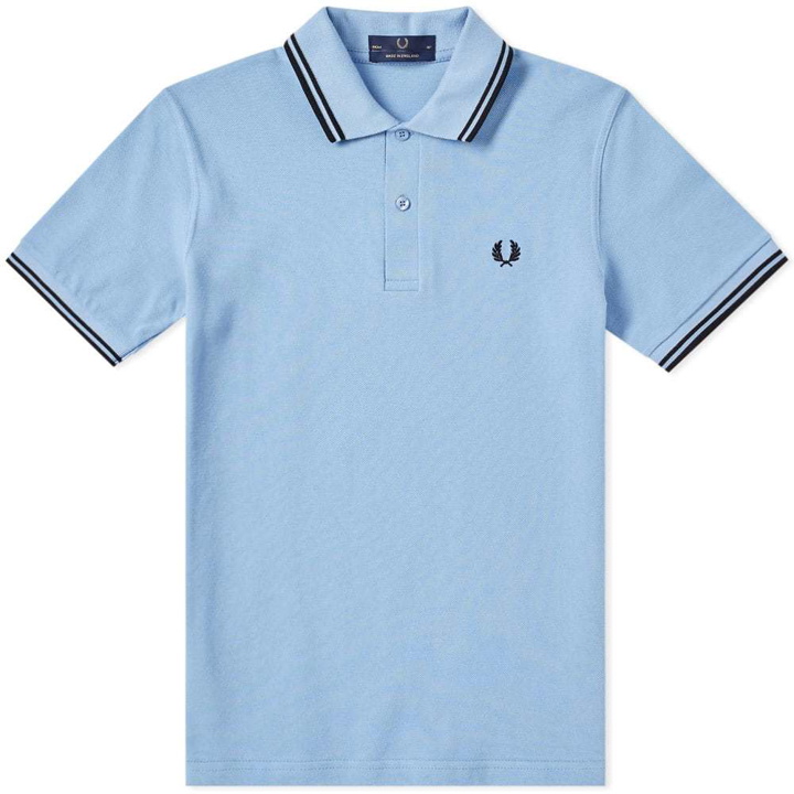 Photo: Fred Perry Reissues Original Twin Tipped Polo Blue