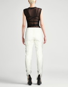 Issey Miyake Womens Pants in White