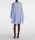 Chloé Ruffled silk minidress