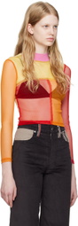 Eckhaus Latta SSENSE Exclusive Multicolor Turtleneck