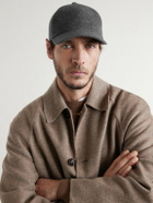 Loro Piana - Logo-Embroidered Storm System Baby Cashmere Baseball Cap - Gray