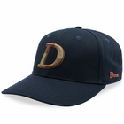 Dime Men's D Logo 6 Panel Cap in Midnight