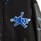 Air Jordan x Awake NY Varsity Jacket in Black/Royal
