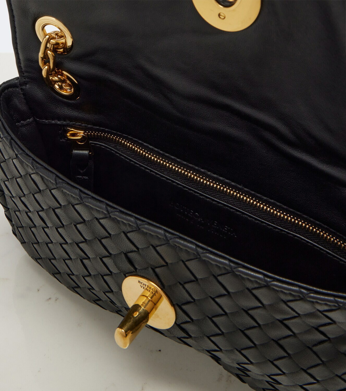 Bottega Veneta Madison Intrecciato leather shoulder bag