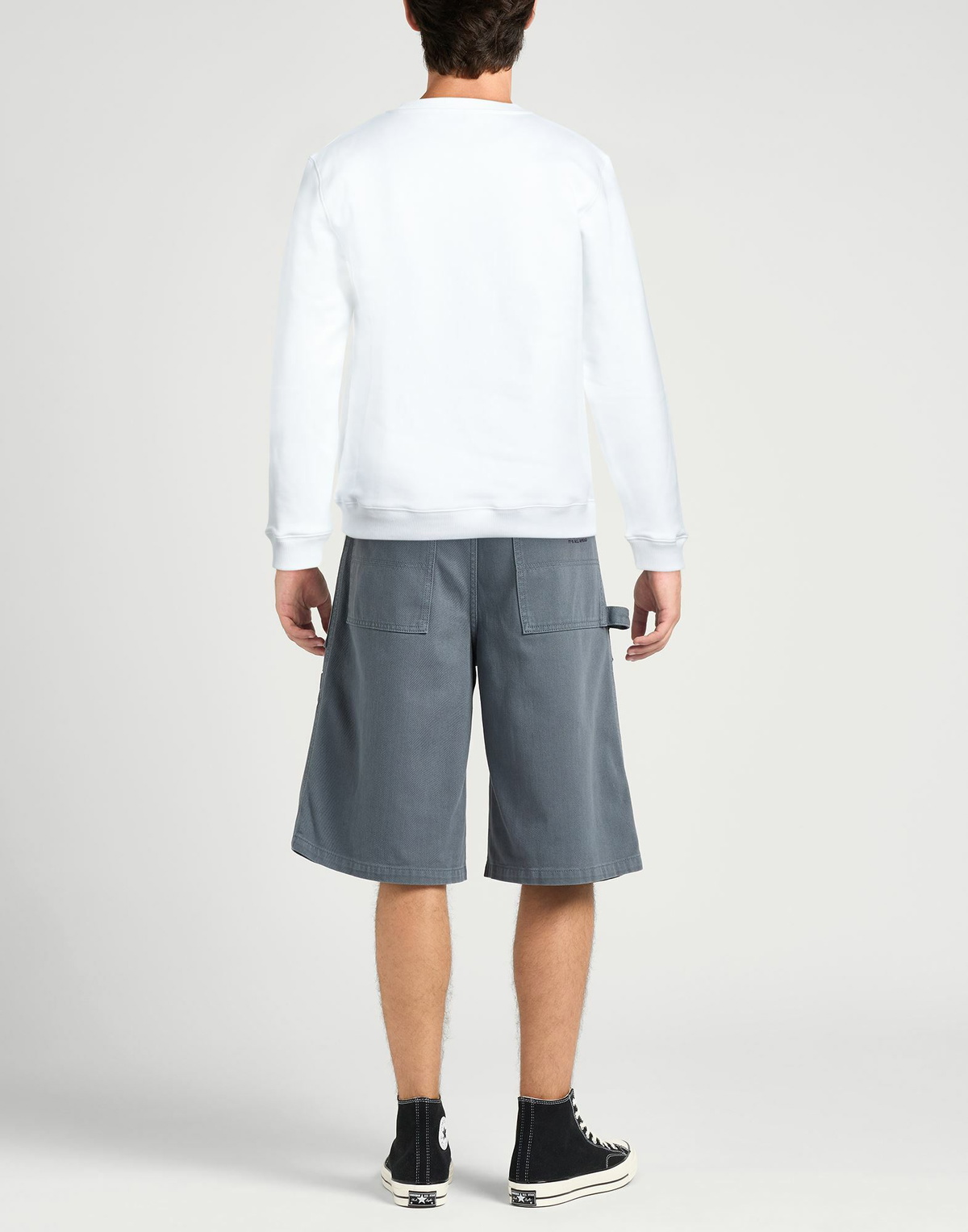 Dondup Mens Sweatshirt in White
