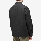 Reese Cooper Men's Modular Pocket Ripstop Shirt in Black