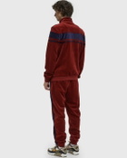 Sergio Tacchini DAMARINDO VELOUR TRACKSUIT Red Mens Tracksuit Set