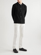 NN07 - Jonas 6398 Merino Wool Overshirt - Black