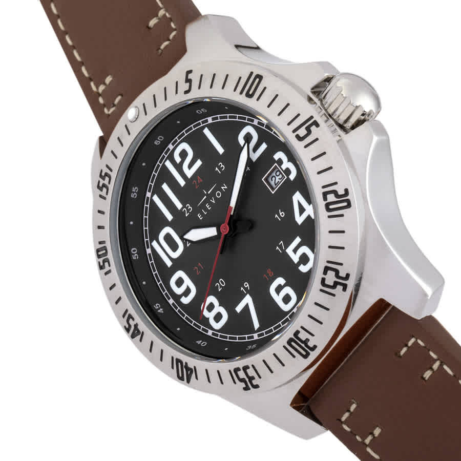 Elevon Aviator Black Dial Mens Watch ELE120-10