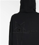 Rick Owens - x Champion® cotton hoodie