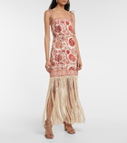 Zimmermann - Vitali Fringe linen minidress