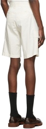 Winnie New York Off-White Cotton Shorts