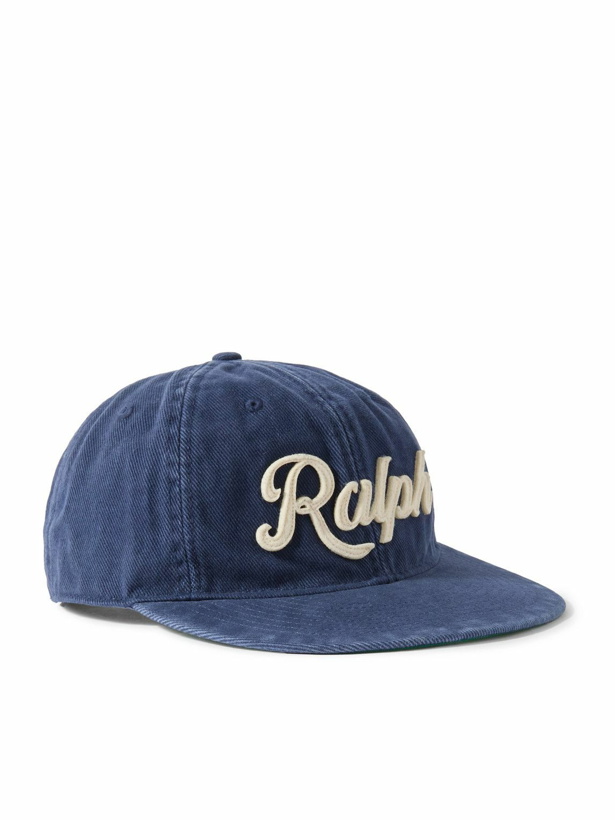 Photo: Polo Ralph Lauren - Logo-Appliquéd Cotton-Twill Baseball Cap