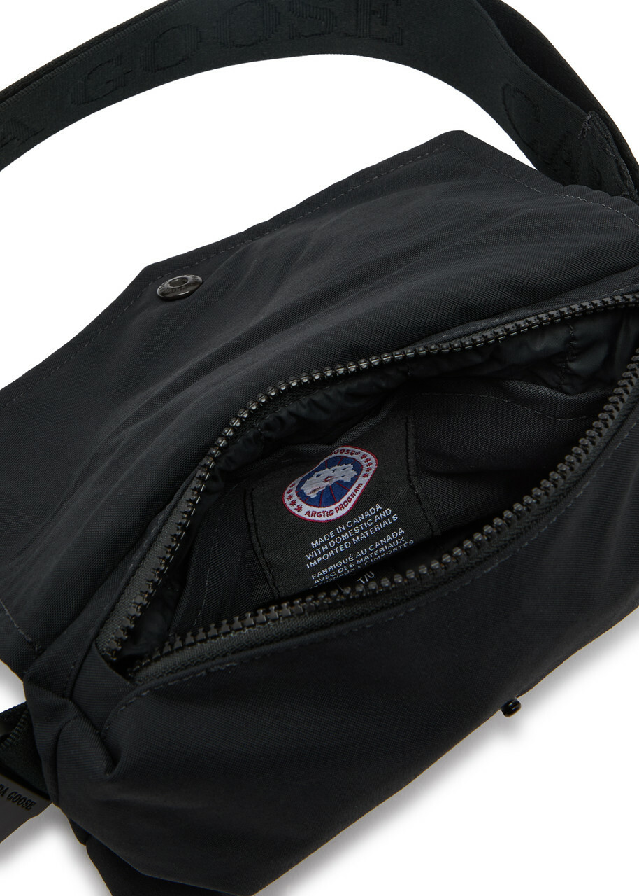 Canada Goose Mini Logo-appliquéd Nylon Belt bag - Black - One Size