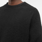 YMC Men's Suededhead Crew Knit in Black