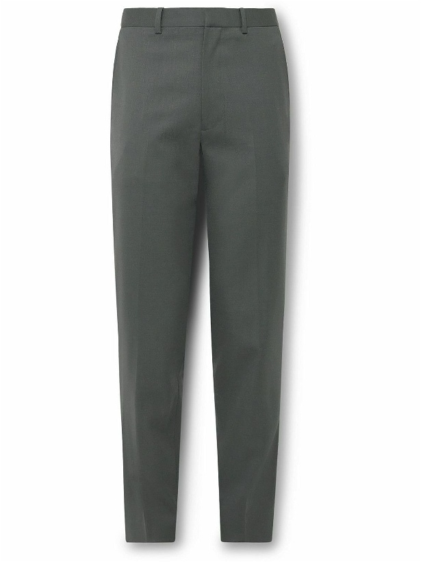 Photo: Theory - Lucas Ossendrijver Slim-Fit Virgin Wool-Blend Twill Suit Trousers - Gray