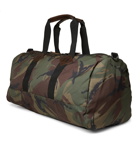 Polo Ralph Lauren - Leather-Trimmed Camouflage-Print Shell Holdall - Green
