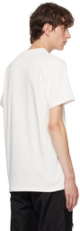 Moncler White Appliqué T-Shirt