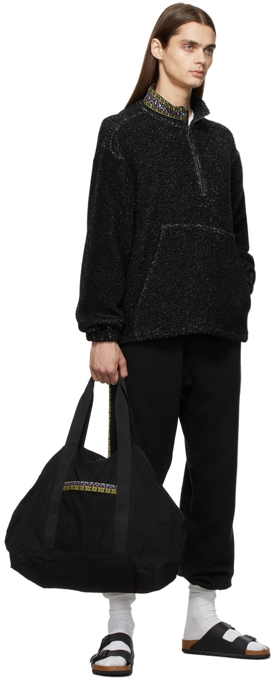 s.k. manor hill Black Saunter Trousers