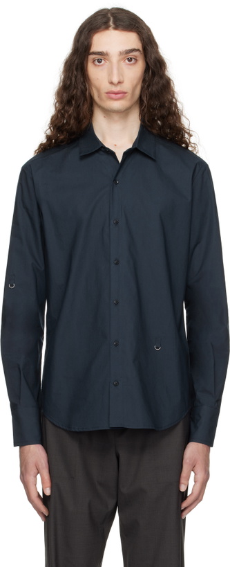 Photo: Paloma Wool Navy 8Bit Shirt