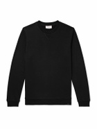 Derek Rose - Quinn Cotton and Modal-Blend Jersey Sweatshirt - Black