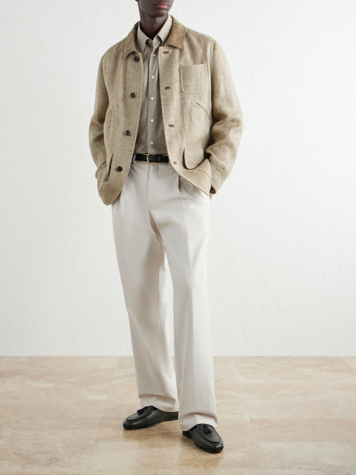 Slowear - Glanshirt Cotton-Twill Shirt - Neutrals