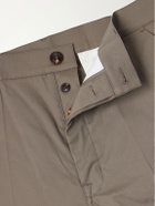 Rick Owens - Wide-Leg Cotton-Blend Canvas Trousers - Neutrals