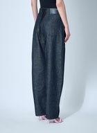 Mugler Ballon Denim Pants