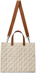 Fendi Off-White 'Forever Fendi' Tote