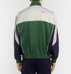 Nike - Martine Rose Colour-Block Tech-Jersey Track Jacket - Men - Forest green