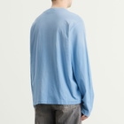 Acne Studios Men's Edden 1996 Long Sleeve T-Shirt in Cornflower Blue