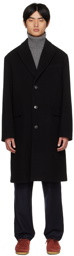 A.P.C. Black Jacques Coat