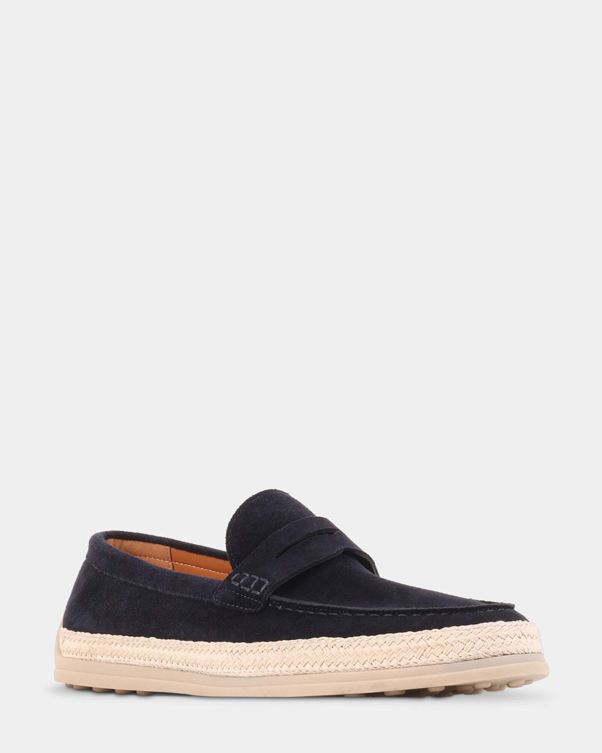 Steve Madden Tatumm Loafers in Navy