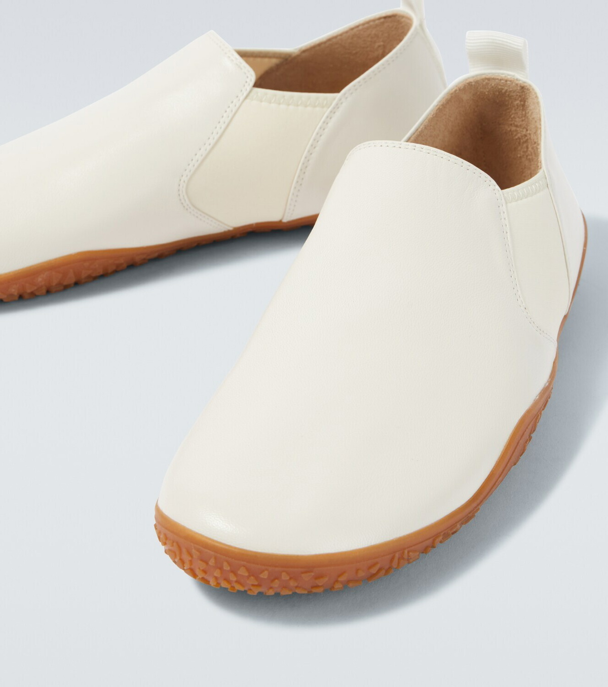Lemaire Vibram Glove leather slip-on shoes
