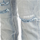 Ksubi Men's Chitch Punk Blue Shred Jeans in Denim