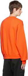Heron Preston Orange Heron Sweatshirt