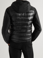 Moncler - Gui Slim-Fit Logo-Appliquéd Quilted Shell Down Gilet - Black