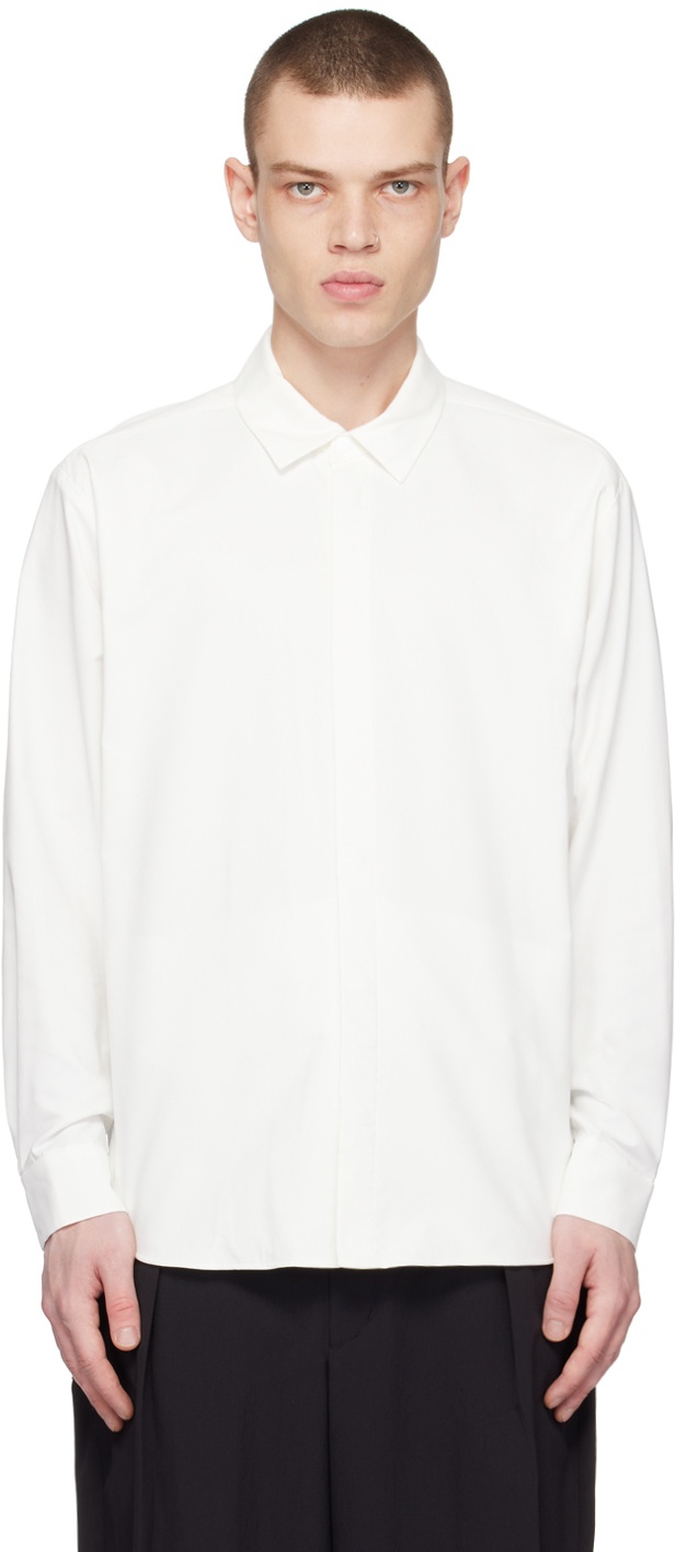master-piece White PKS. Shirt Master-Piece Co