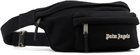 Palm Angels Black Classic Logo Belt Bag
