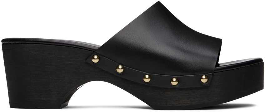 サンダル・ミュール aeyde Bibi Clogs - Aeyde - Butter - Leather Aeyde Bibi Clogs - Butter - Leather In Yellow | ModeSens