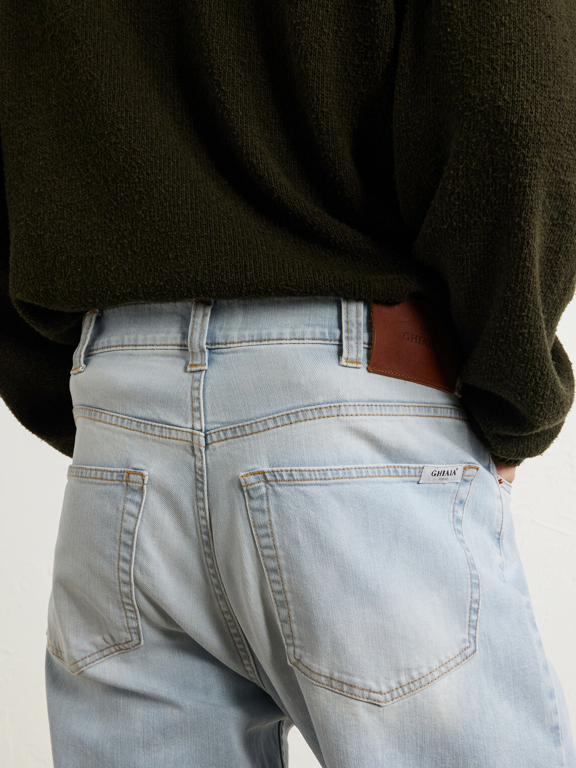 Ghiaia Cashmere - Straight-Leg Jeans - Blue